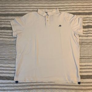 Aeropostale Mens White XL Polo Shirt